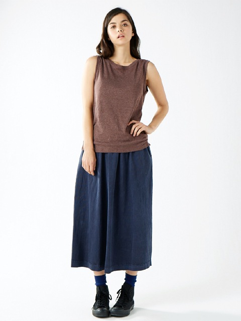 [WOMEN'S] トライブレンドノースリーブTシャツ [2017 Spring/Summer]