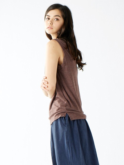 [WOMEN'S] トライブレンドノースリーブTシャツ [2017 Spring/Summer]