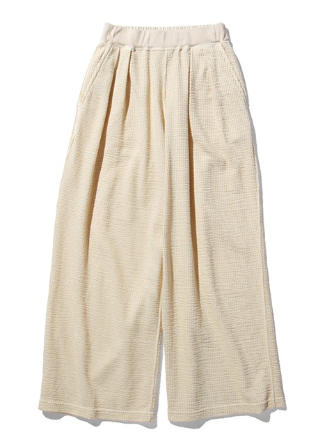 [WOMEN'S] シアサッカーリラックスパンツ [2022 Spring/Summer]