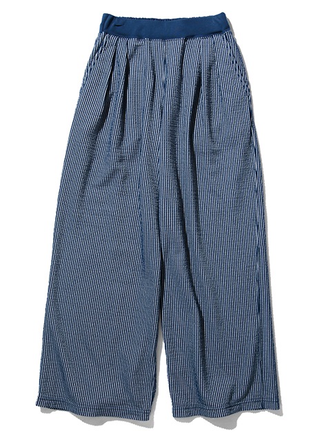 [WOMEN'S] シアサッカーリラックスパンツ [2022 Spring/Summer]