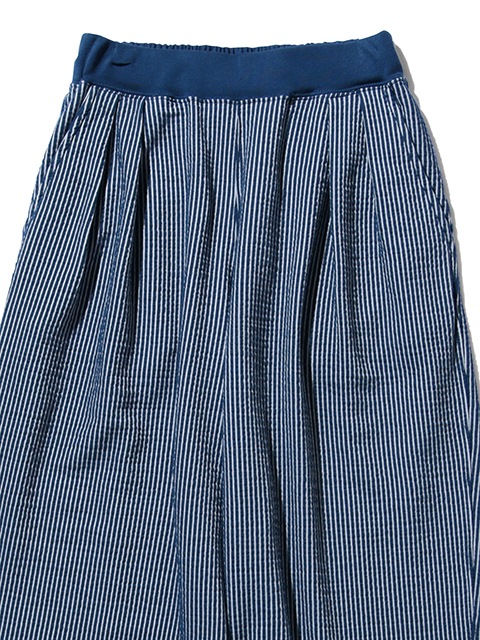 [WOMEN'S] シアサッカーリラックスパンツ [2022 Spring/Summer]