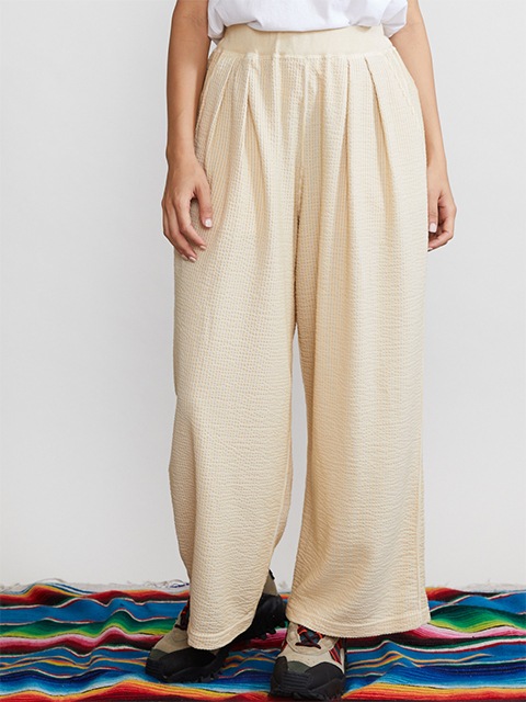 [WOMEN'S] シアサッカーリラックスパンツ [2022 Spring/Summer]