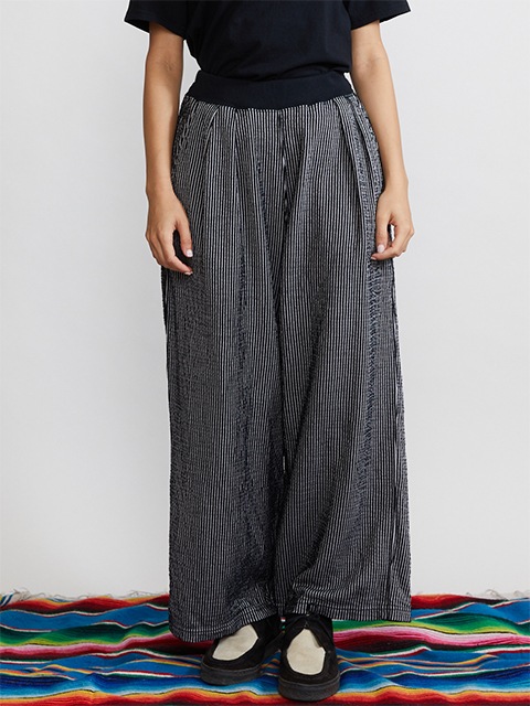 [WOMEN'S] シアサッカーリラックスパンツ [2022 Spring/Summer]