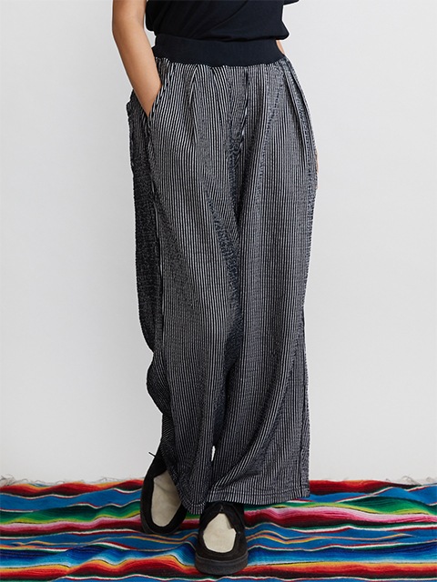 [WOMEN'S] シアサッカーリラックスパンツ [2022 Spring/Summer]