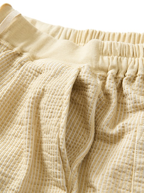 [WOMEN'S] シアサッカーリラックスパンツ [2022 Spring/Summer]