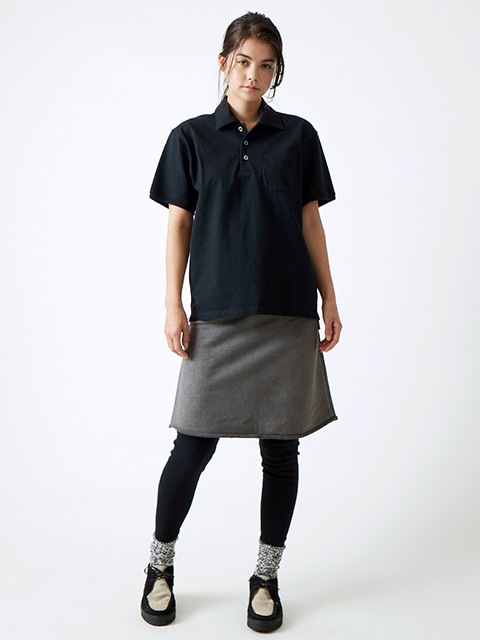 [WOMEN'S] スウェットショートスカート [2019 Fall/Winter]