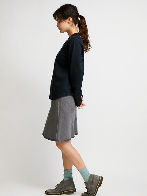 [WOMEN'S] スウェットショートスカート [2019 Fall/Winter]