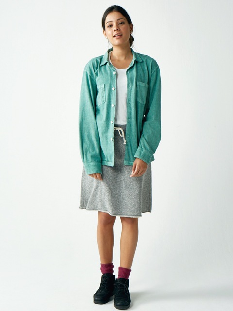 [WOMEN'S] スウェットショートスカート [2019 Fall/Winter]