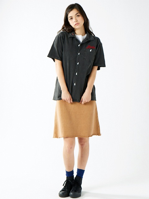 [WOMEN'S] スウェットショートスカート [2019 Fall/Winter]