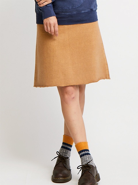 [WOMEN'S] スウェットショートスカート [2019 Fall/Winter]