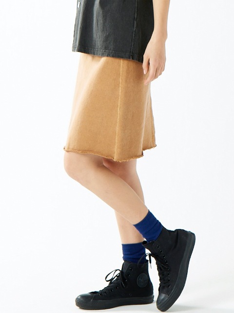 [WOMEN'S] スウェットショートスカート [2019 Fall/Winter]