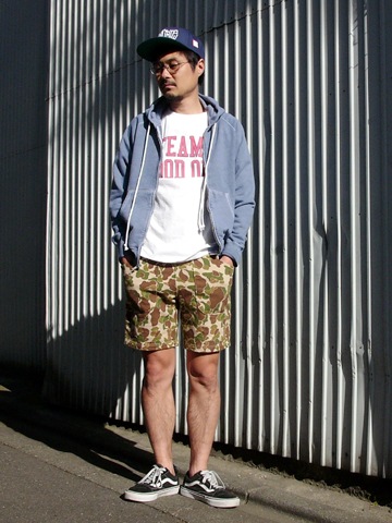 ハンターカモスウェットショートパンツ [2014 Spring/Summer]