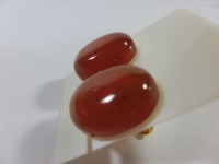 ■本べっ甲イヤリング（赤甲）−２７|★本鼈甲イヤリング２０４個