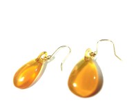 【大創業祭定価より５０％OFF創業明治七年べっ甲の菊池】■本べっ甲・白甲アメリカンピアスー１２５