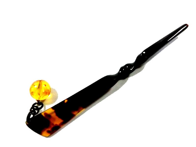 【終売希少品】べっ甲の菊池かんざし櫛【本鼈甲保証書付き】 べっ甲の菊池】かんざし櫛【終売品】保証書付き 終売希少品】べっ甲の