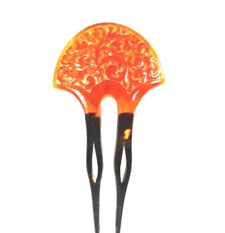 【新品/美品】江崎べっ甲店の本べっ甲かんざし べっ甲の本場 長崎の老舗の通販 べっ甲の菊池