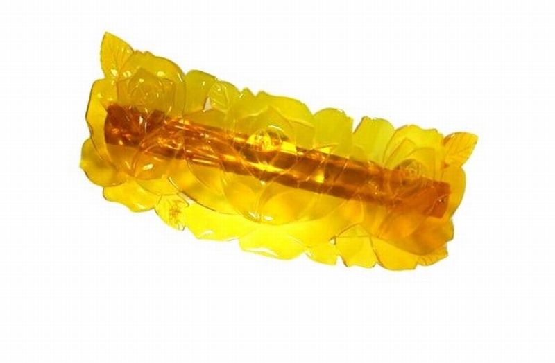 茨布(ばらふ)べっ甲 バレッタ 髪留め | かんざし,本べっ甲 髪
