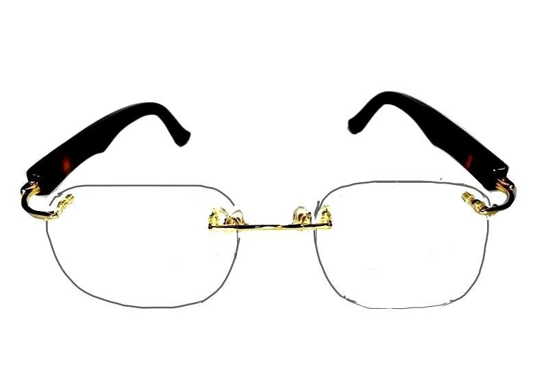 本鼈甲メガネチタンイオンプレーティング　未使用品 本鼈甲メガネチタンイオンプレーティング 未使用品 □本べっ甲チタン