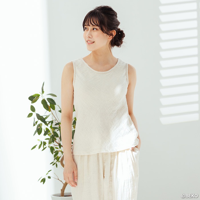 【ブラパッドポケット無しでリニューアル！】ATIRUNA アティルナ CLタンクトップ（メール便使用で送料無料！）AT210008 オーガニックコットン