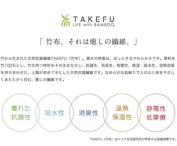 【送料無料】【２枚組】TAKEFU竹布・布ナプキンＭ ２枚組 （メール便使用）
