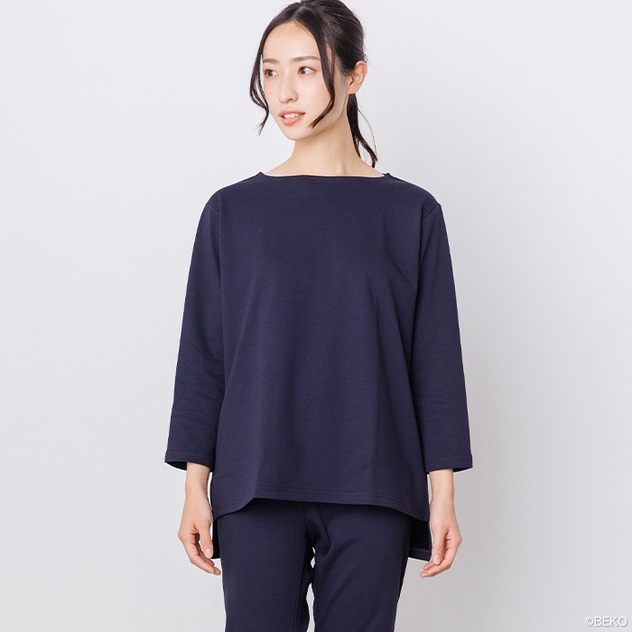 TAKEFU The★(ひとつぼし)コンビセット(レディース)(ボートネックとパンツのコンビ)(メール便使用で送料無料!)