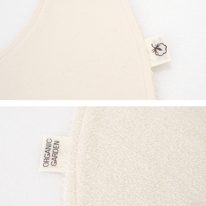 オーガニックガーデン ベビー リバーシブルスタイ p10642（メール便使用で送料無料！）