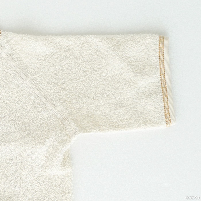 オーガニックガーデン ベビー ふんわりパイル短肌着  p10612（メール便使用で送料無料！）