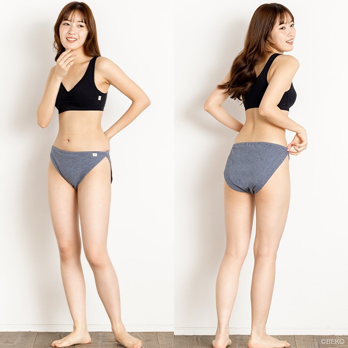 ATIRUNA アティルナ オーガニックコットン 100% 接結ニットふんわり ふんどしショーツ（メール便使用で送料無料！）AT210024 オーガニックコットン