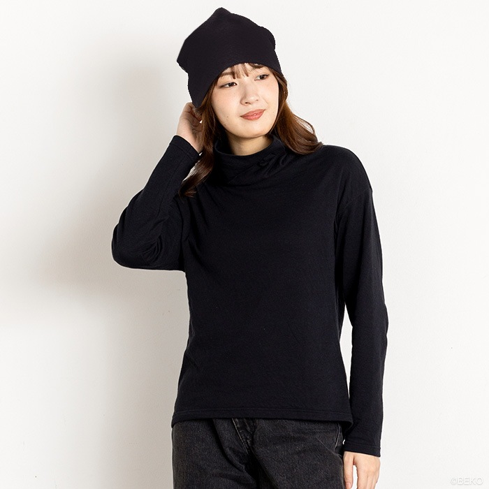 ATIRUNA アティルナ オーガニックコットン 100% 接結ニットふんわり ワッチキャップ（メール便使用で送料無料！）AT210025オーガニックコットン