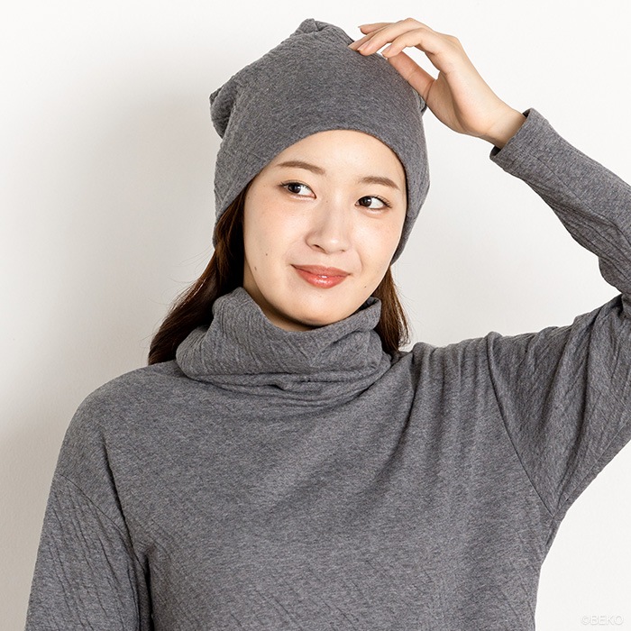 ATIRUNA アティルナ オーガニックコットン 100% 接結ニットふんわり ワッチキャップ（メール便使用で送料無料！）AT210025オーガニックコットン