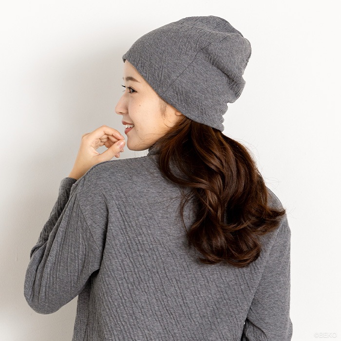ATIRUNA アティルナ オーガニックコットン 100% 接結ニットふんわり ワッチキャップ（メール便使用で送料無料！）AT210025オーガニックコットン