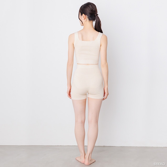 BEKO SELECTION  あたたかニット腹巻パンツ オーガニックコットン 無縫製（メール便使用で送料無料！）610 オーガニックコットン