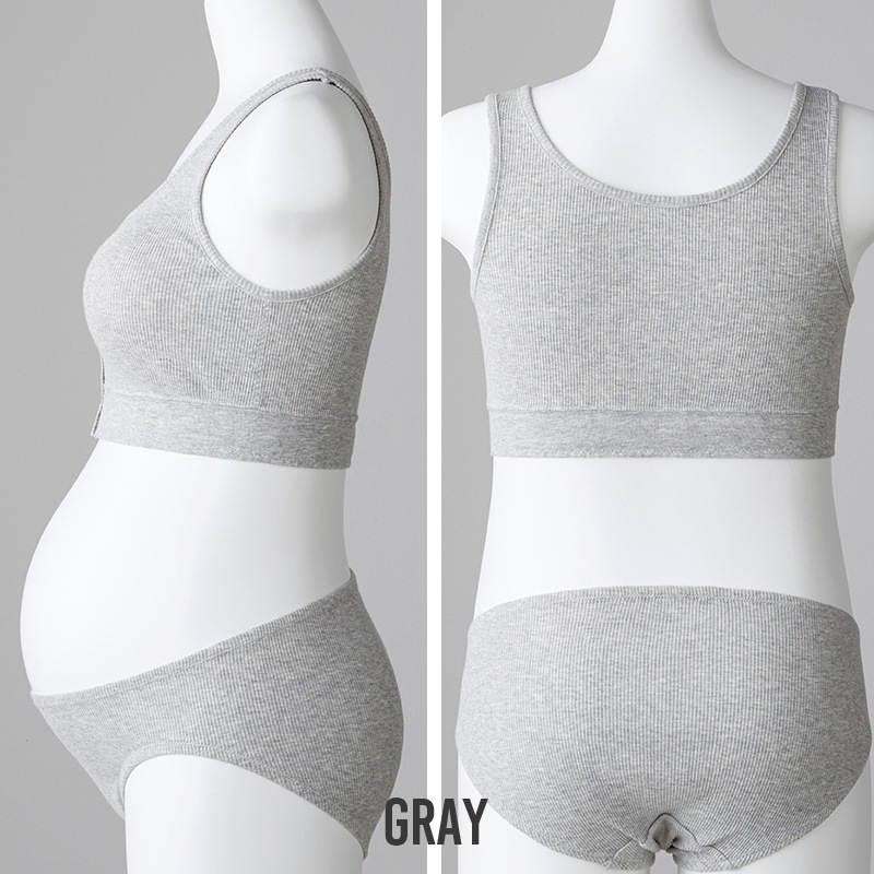 マタニティブラ 肌にやさしいハーフトップ（産前・産後）授乳ブラジャー 犬印 BR1686、BR1697メール便使用