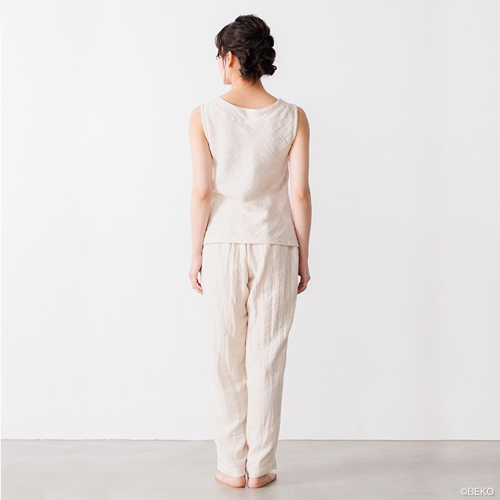 ATIRUNA アティルナ CLリラックスパンツ(メール便使用で送料無料!)AT210011 オーガニックコットン リネン