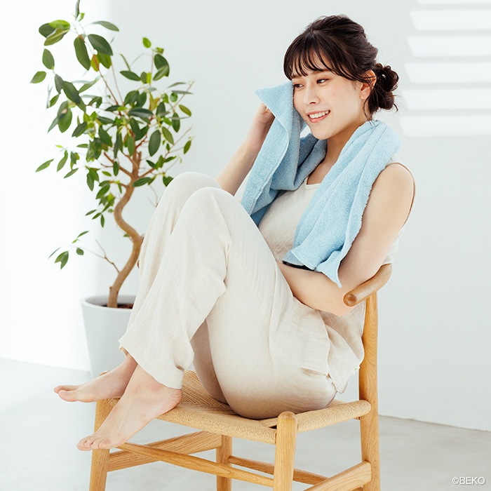 ATIRUNA アティルナ CLリラックスパンツ(メール便使用で送料無料!)AT210011 オーガニックコットン リネン