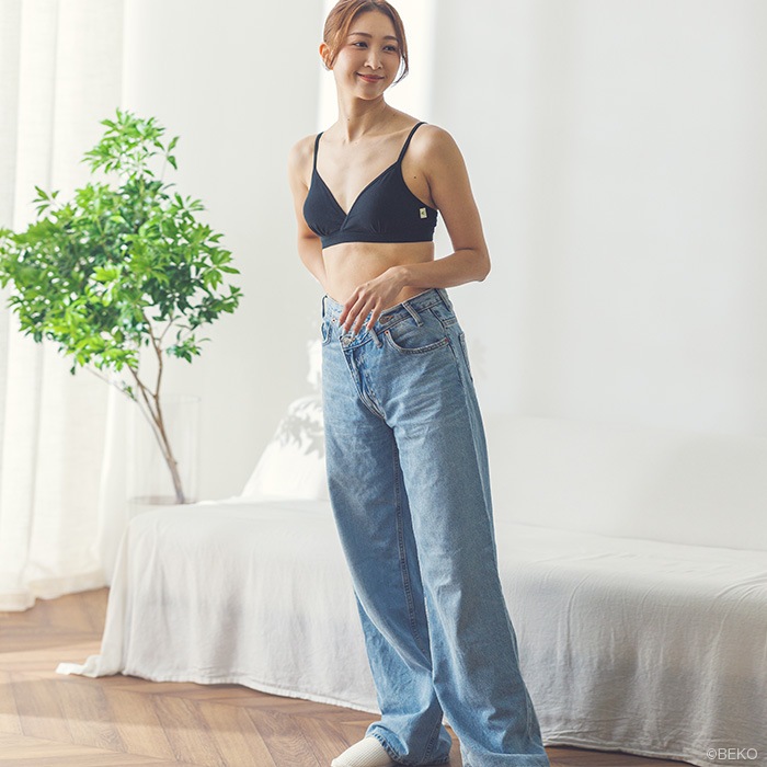 【ブラパッド別売り】ATIRUNA アティルナ カシュクールブラ EMBRA（メール便使用で送料無料！）AT210030 オーガニックコットン