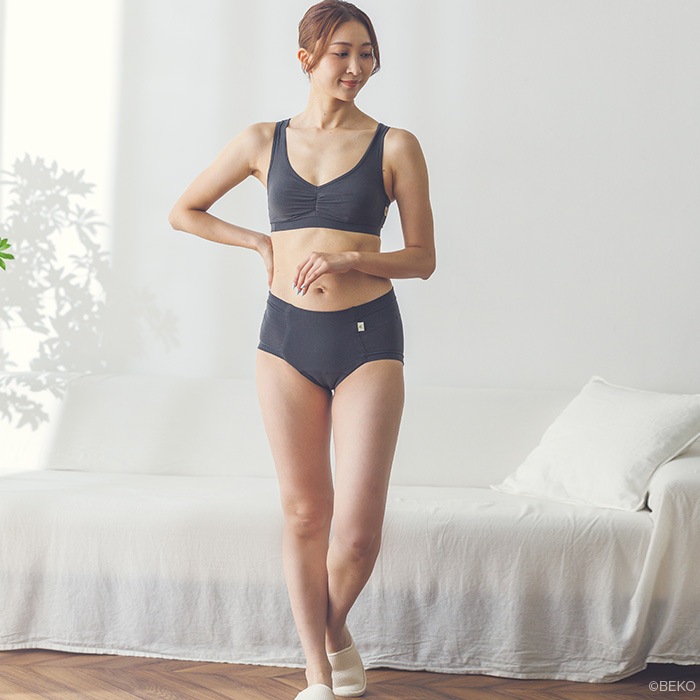 ATIRUNA アティルナ サニタリーショーツ LUNAKO（メール便使用で送料無料！）AT210029 オーガニックコットン