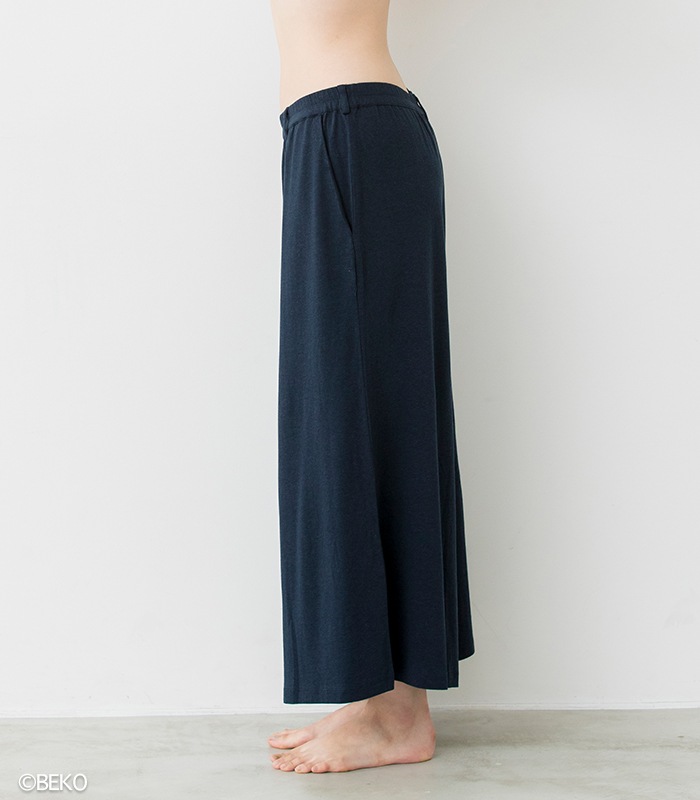 TAKEFU 竹布 フレアーパンツ （レディース）（メール便使用で送料無料