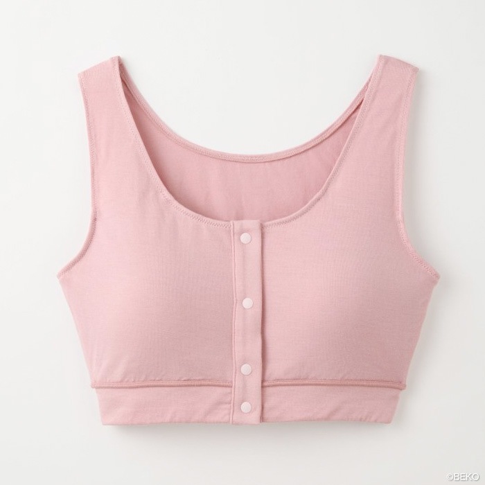 TAKEFU 竹布 前開きコンフォートブラ（パッドポケット付きですがパットは付属しません。）（メール便使用で送料無料！）