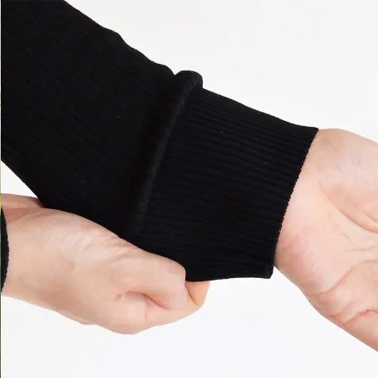 オーガニックコットン天衣無縫 天衣無縫 コットンリブ 長袖クルーネック（メール便使用で送料無料！）