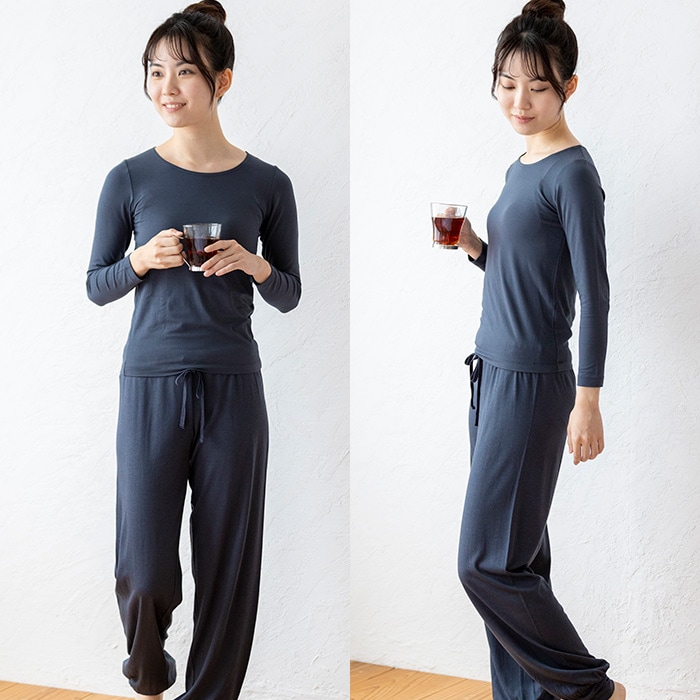 TAKEFU 竹布 ソフトフィットインナー(長袖) レディース（メール便使用