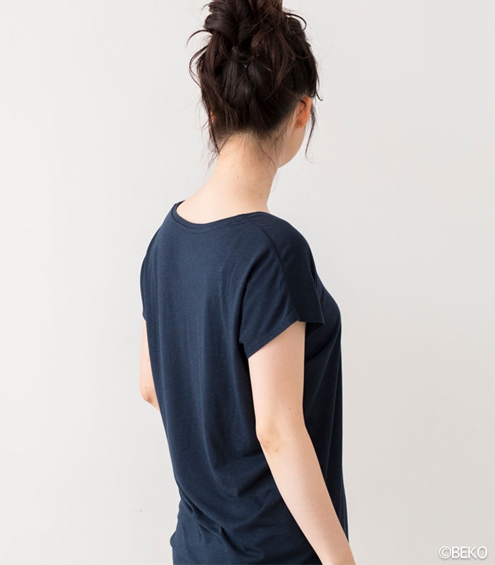 TAKEFU 竹布 フレンチスリーブＴシャツ（レディース）（メール便使用で送料無料！）