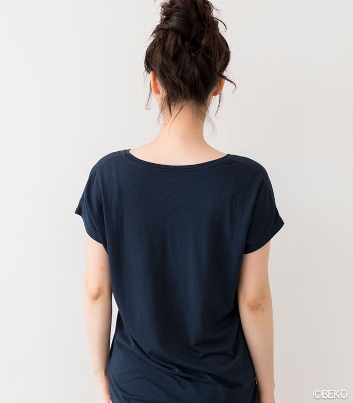 TAKEFU 竹布 フレンチスリーブＴシャツ（レディース）（メール便使用で送料無料！）