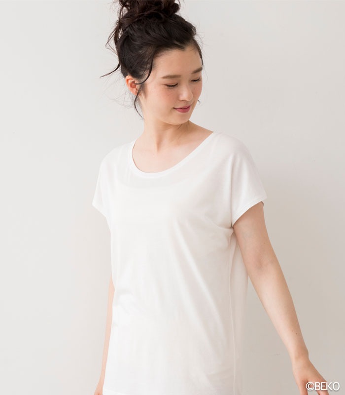 TAKEFU 竹布 フレンチスリーブＴシャツ（レディース）（メール便使用で送料無料！）