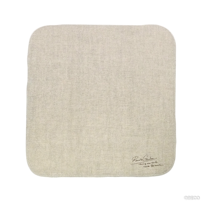 レメディガーデン・ステハンカチM3折リネン (メール便で送料無料)