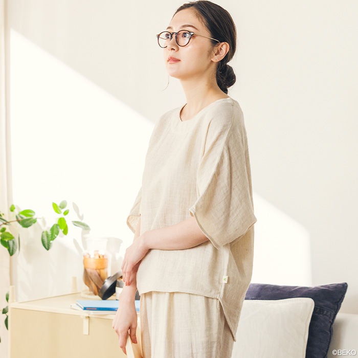 ATIRUNA アティルナ CLリラックスプルオーバー （メール便使用で送料無料！）AT210015 オーガニックコットン