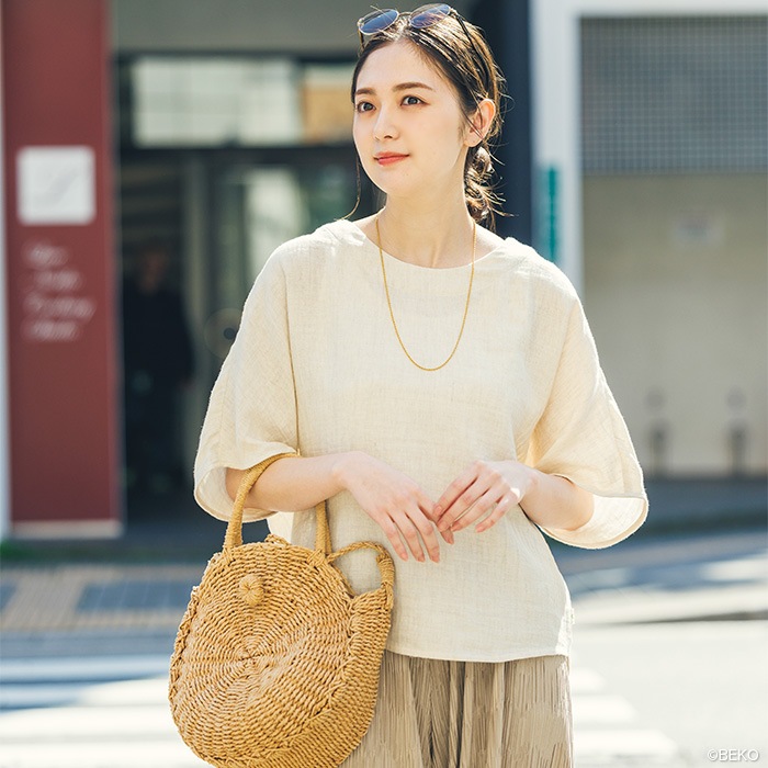 ATIRUNA アティルナ CLリラックスプルオーバー （メール便使用で送料無料！）AT210015 オーガニックコットン