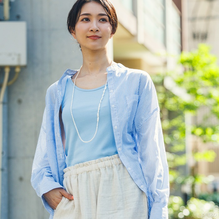 ATIRUNA アティルナ オーガニックコットン 100% タンクトップ（メール便使用で送料無料！）AT210017 オーガニックコットン