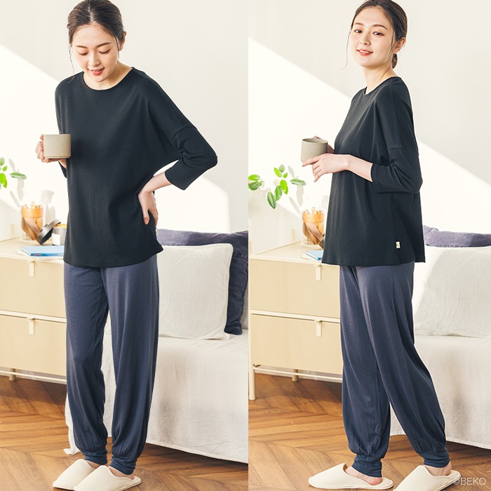 ATIRUNA アティルナ オーガニックコットン 100% ドルマンスリーブTシャツ (メール便使用で送料無料!)AT210020 オーガニックコットン