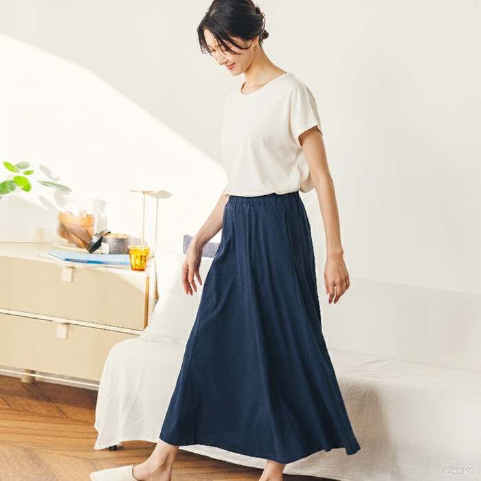 ATIRUNA アティルナ オーガニックコットン 100% フレンチスリーブTシャツ （メール便使用で送料無料！）AT210021 オーガニックコットン
